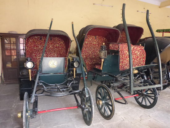 Kutschen der Königsfamilie aus den letzten 250 Jahren