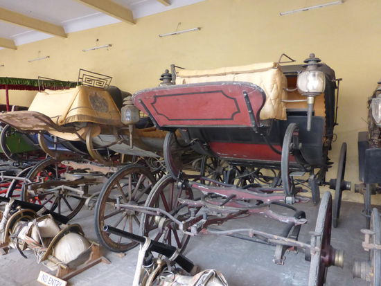 Kutschen der Königsfamilie aus den letzten 250 Jahren