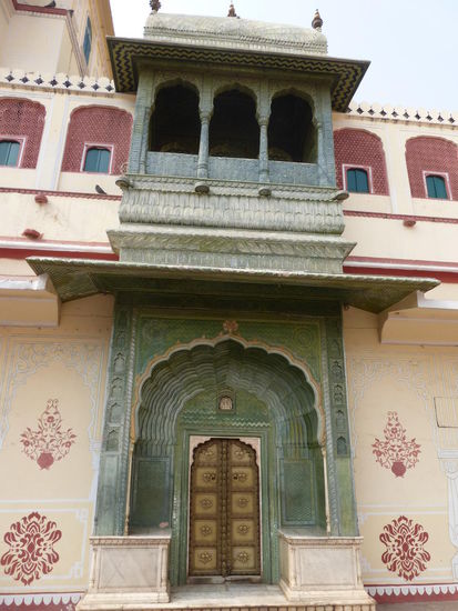 Das Green Gate stellt den Frühling da