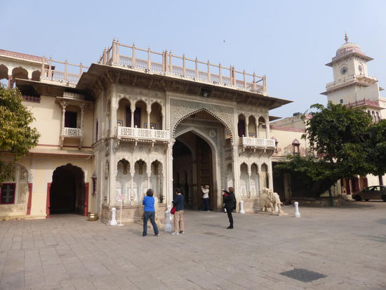 Eingangstor zum Mubarak Mahal