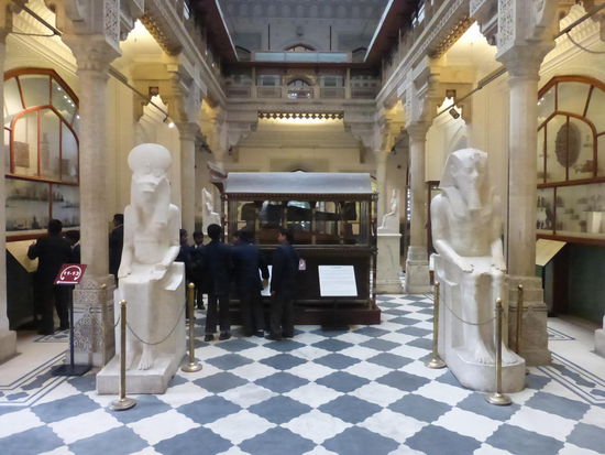 Wertvolle Stücke in der Albert Hall wie hier aus Ägypten