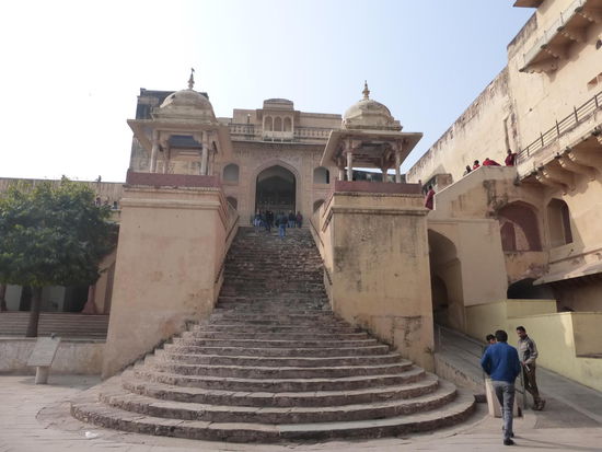 Weiter geht es in die Palastanlage von Amber