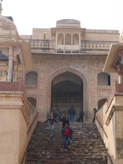 Weiter geht es in die Palatsanlage von Amber