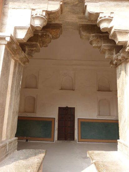 Der Palast von Man Singh I. im Amber Fort