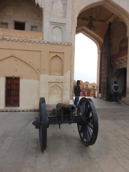 Ausgang im Amber Fort