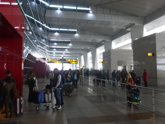 Eingangsbereich Airport Delhi