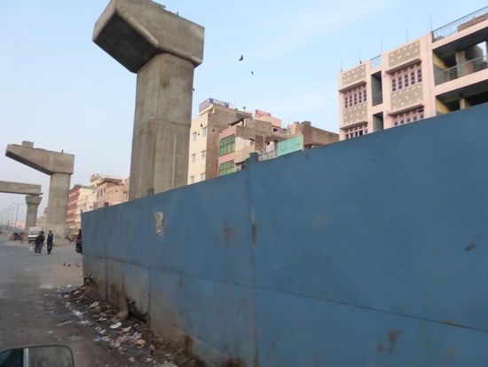 U Bahn Bau in Jaipur