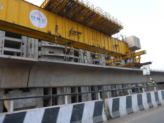 U Bahn Bau in Jaipur