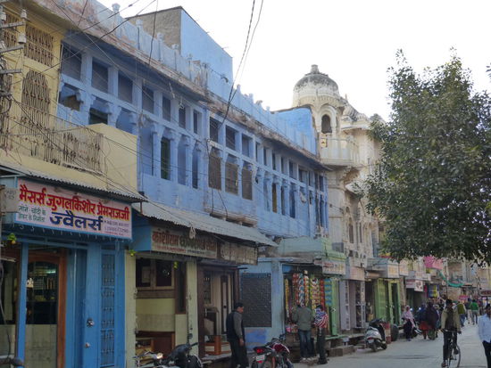 Mein erstes blaues Haus in der Altstadt denen noch weitere folgen werden