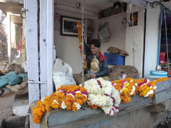 Blumenverkäufer