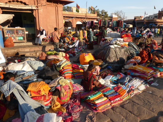 Auf dem Sardar Markt in Jodhpur