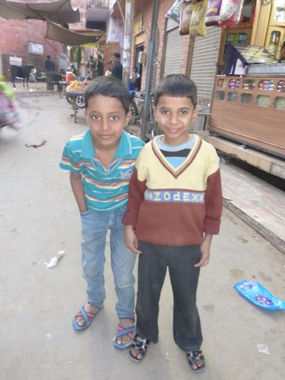 Auch diese beiden wollten aufs Foto