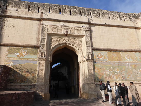 Jaya Pol - Sieges und auch Eingangstor zum Meherangarh Fort