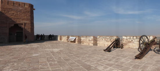 Kanonen im Meherangarh Fort