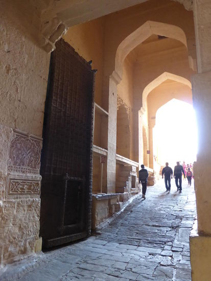 Loha Pol Tor im Meherangarh Fort