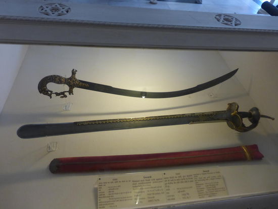 Weitere Schwerter im Museum
