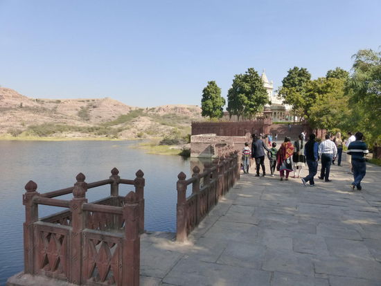 Eingangsbereich Jaswant Thada Grab