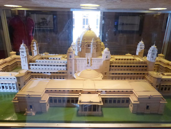 Model vom  Umaid Bhawan Palast