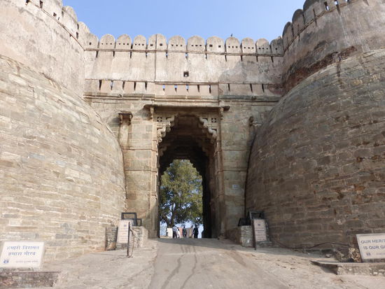 Eingang Festung Kumbhalgarh