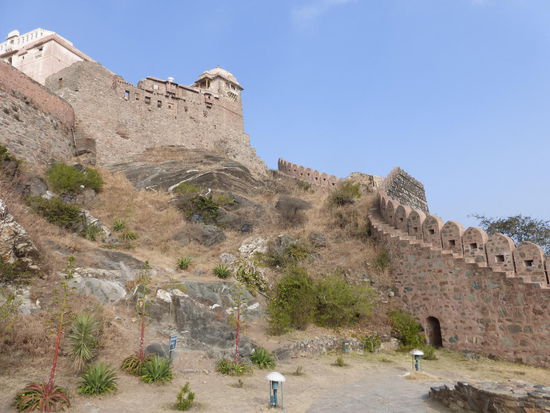 In der  Festung Kumbhalgarh