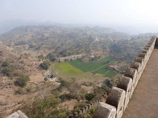 Blick vom Palast hinunter