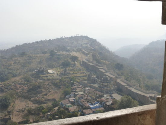 Blick vom Palast hinunter