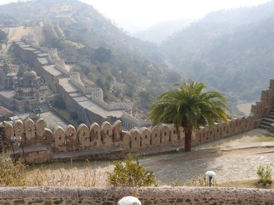 In der  Festung Kumbhalgarh