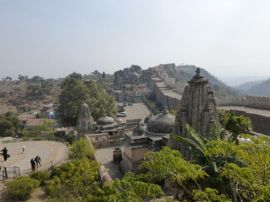 In der  Festung Kumbhalgarh