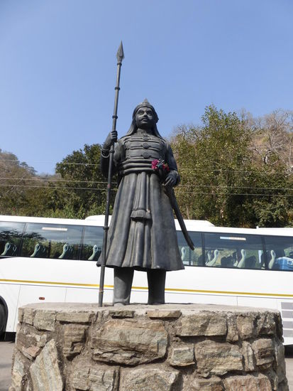 Fürst Rana Kumbha der Erbauer der Festung