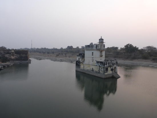 Rani Padmini Palast in der Festung Chittorgarh