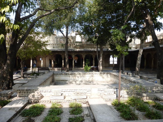Badi Mahal im Palast Udaipur