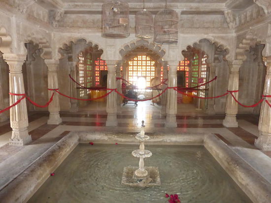 Badi Mahal im Palast Udaipur