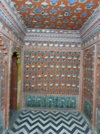 Weiter geht es durch den Palast von Udaipur