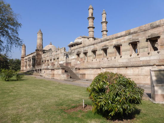 Jami Masjid Moschee  im Champaner - Pavagadh Park
