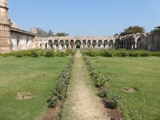 Jami Masjid Moschee  im Champaner - Pavagadh Park