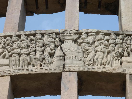 Stupa 3 aus dem 2. Jh. vor Chr.