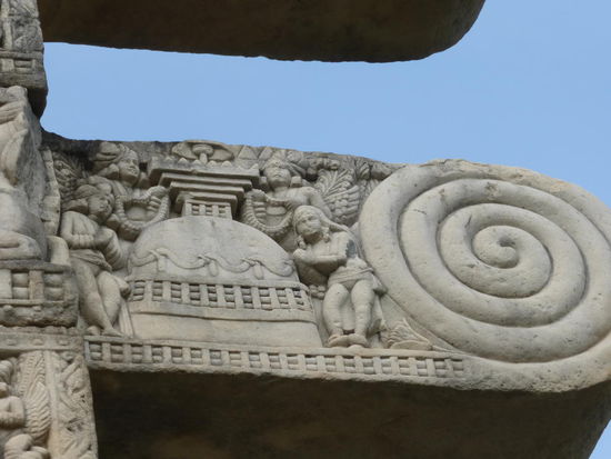 Stupa 3 aus dem 2. Jh. vor Chr.