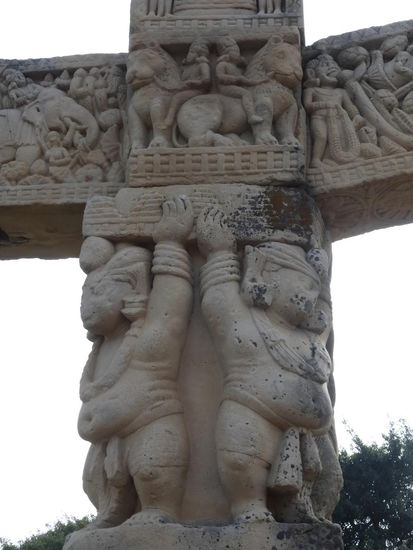 Stupa 3 aus dem 2. Jh. vor Chr.