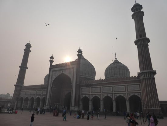 Jama Masjid Moschee in Old Delhi ist die größte in Indien