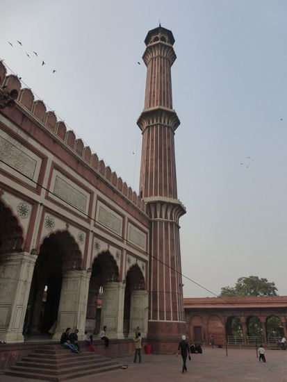 Die Minaretten sind bis zu 40 m hoch