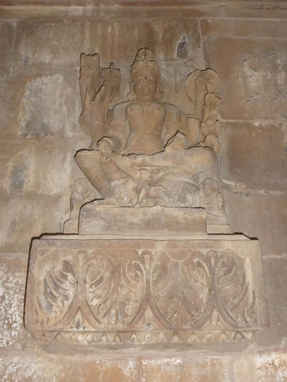 Im Lakshmana Tempel in Khajuraho