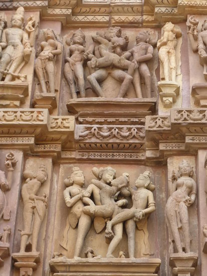 Mehadeva Tempel in Khajuraho