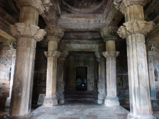 Im Chitragubta Tempel in Khajuraho