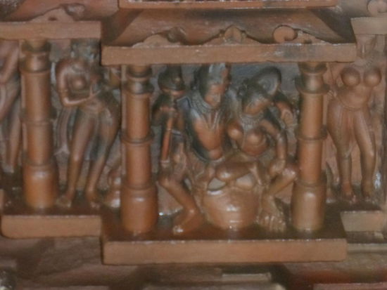 Im Chitragubta Tempel in Khajuraho