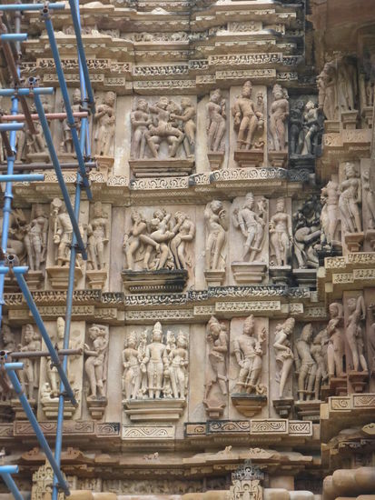 Weitere Tempel der Westgruppe in Khajuraho