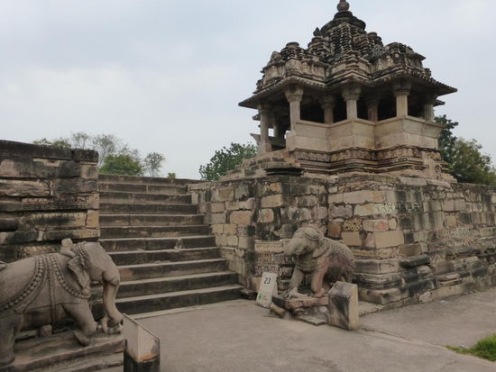 Nandi Tempel in Khajuraho