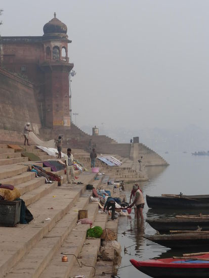 An den Ghats von Varanasi