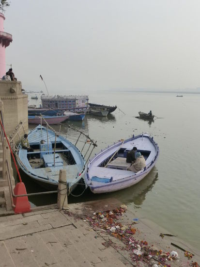 An den Ghats von Varanasi