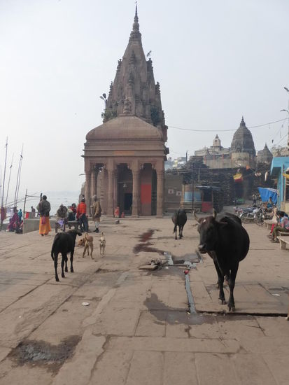 Ganesha Tempel am Manikarnika Ghat