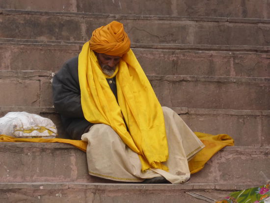 An den Ghats von Varanasi